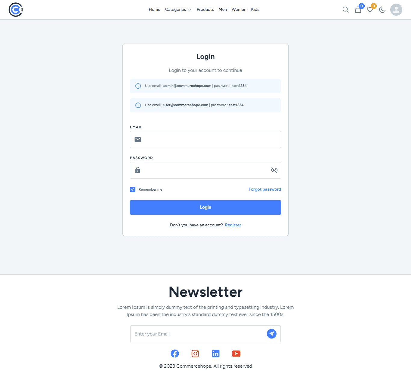 Login